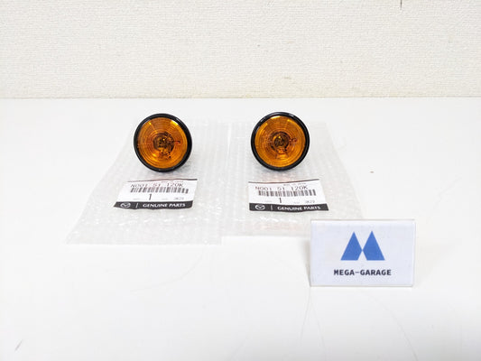 MAZDA GENUINE Roadster MX-5 Miata NA6/8C Fender Side Turn Marker Lamp Light Set
