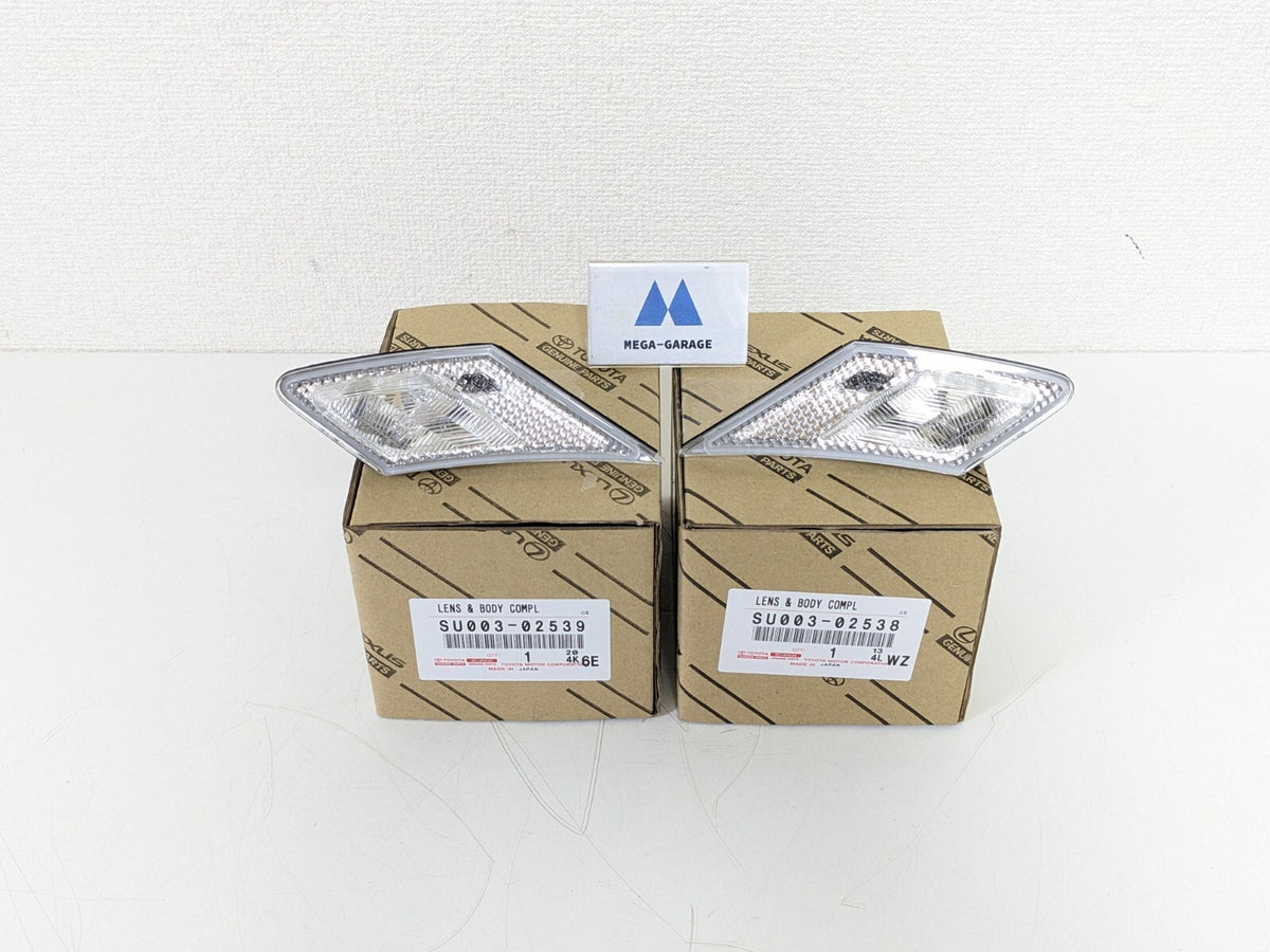 SU003-02538 SU003-02539 TOYOTA Genuine FR-S GT86 Clear Side Marker Lenses Set