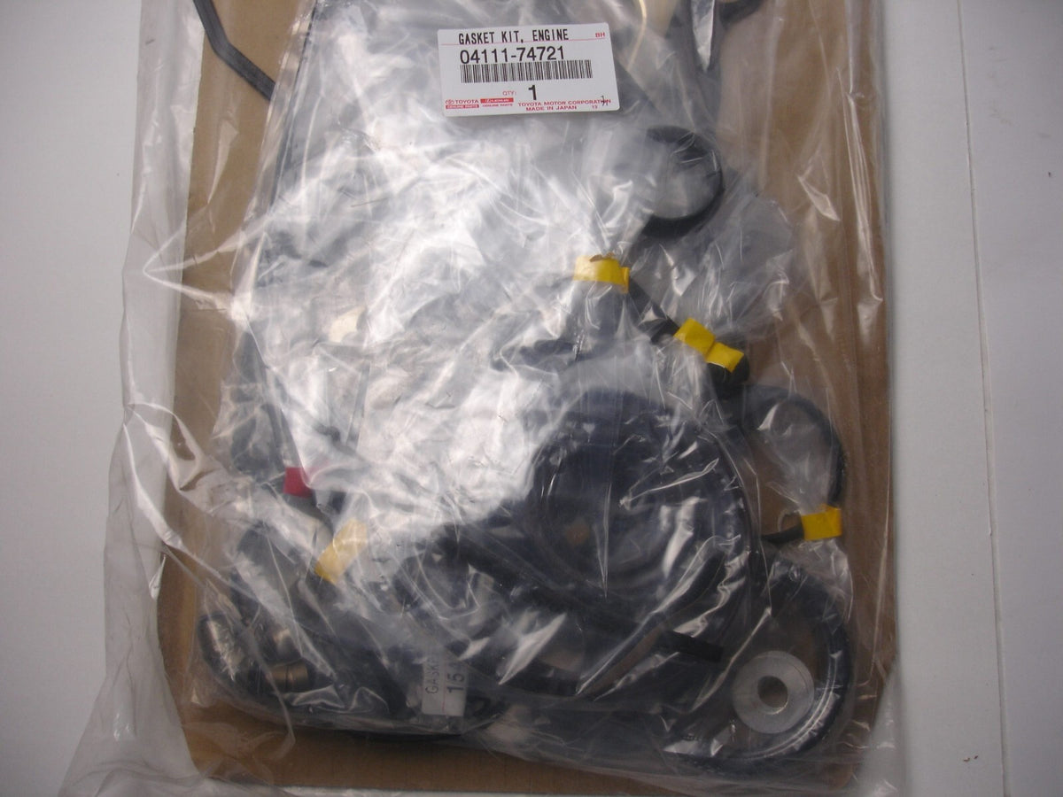 Toyota Genuine ENGINE OVERHAUL GASKET KIT 04111-74721 OEM 0411174721