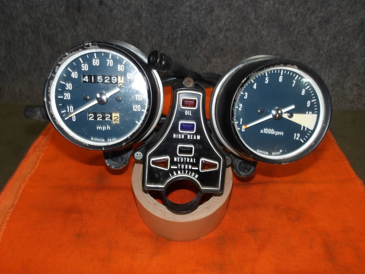 Honda CB400F CB400 Four Speedometer Instrument Cluster OEM Genuine JDM