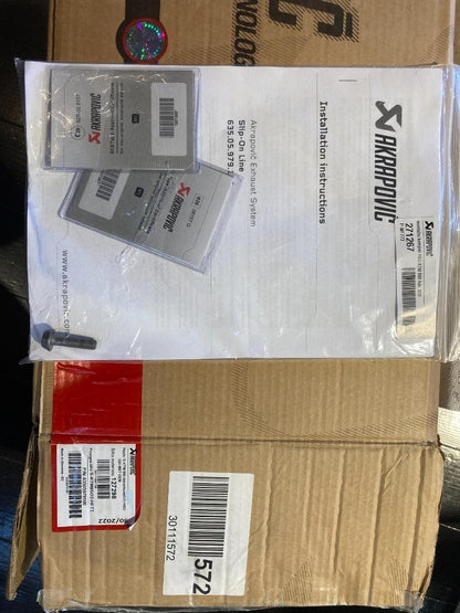 Akrapovic Slip-On Exhaust for KTM 790 890 Adventure / 790 890 Adventure R