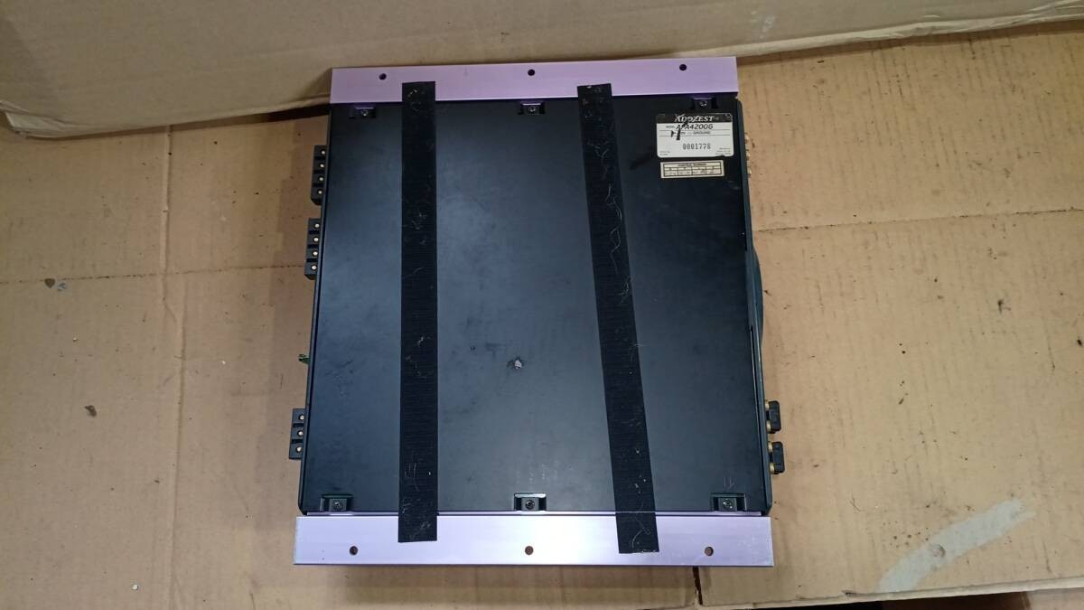 Clarion ADDZEST APA4200G 4-Channel Car Audio Power Amplifier