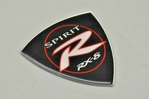 F1Y5-51-781 x2 MAZDA Genuine RX-8 SPIRIT R Emblem Badge Set