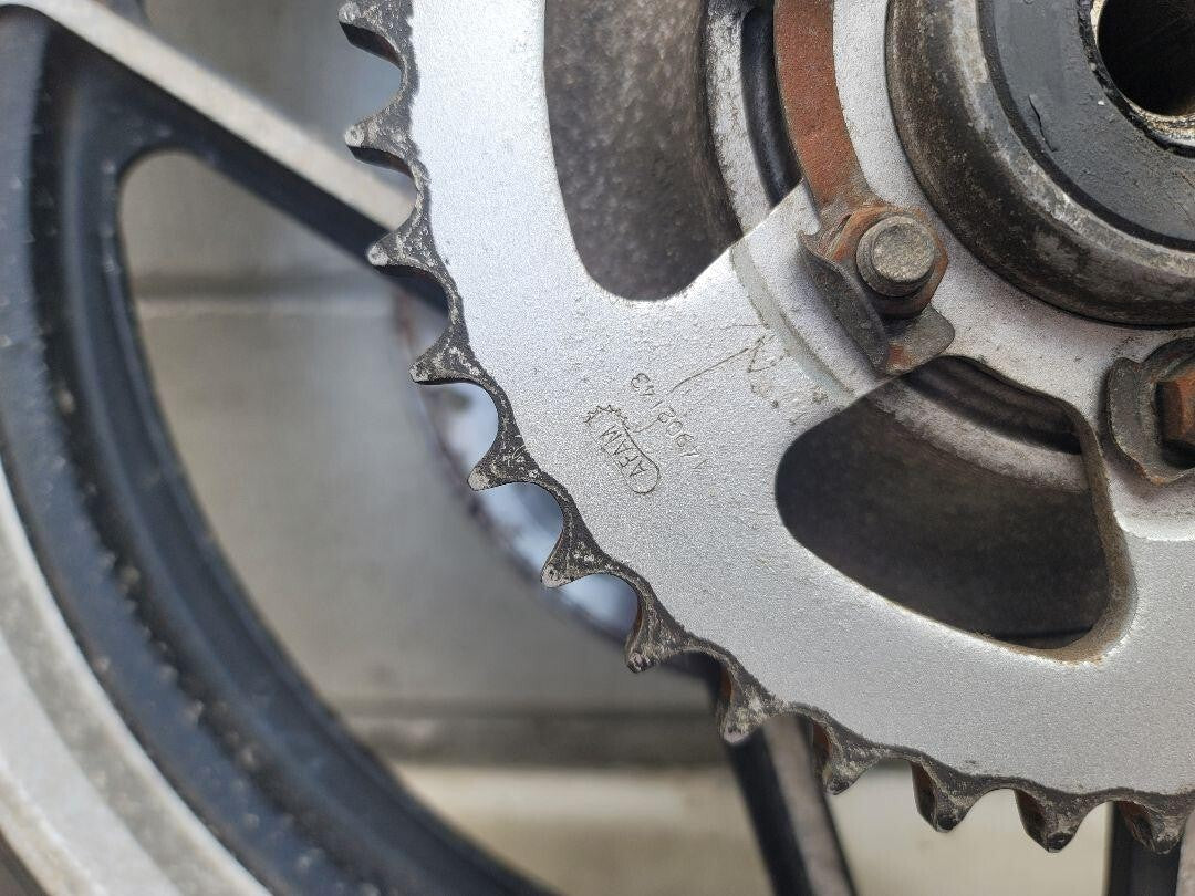 Genuine Suzuki GSX750S Katana Rear Wheel 17 x 2.50