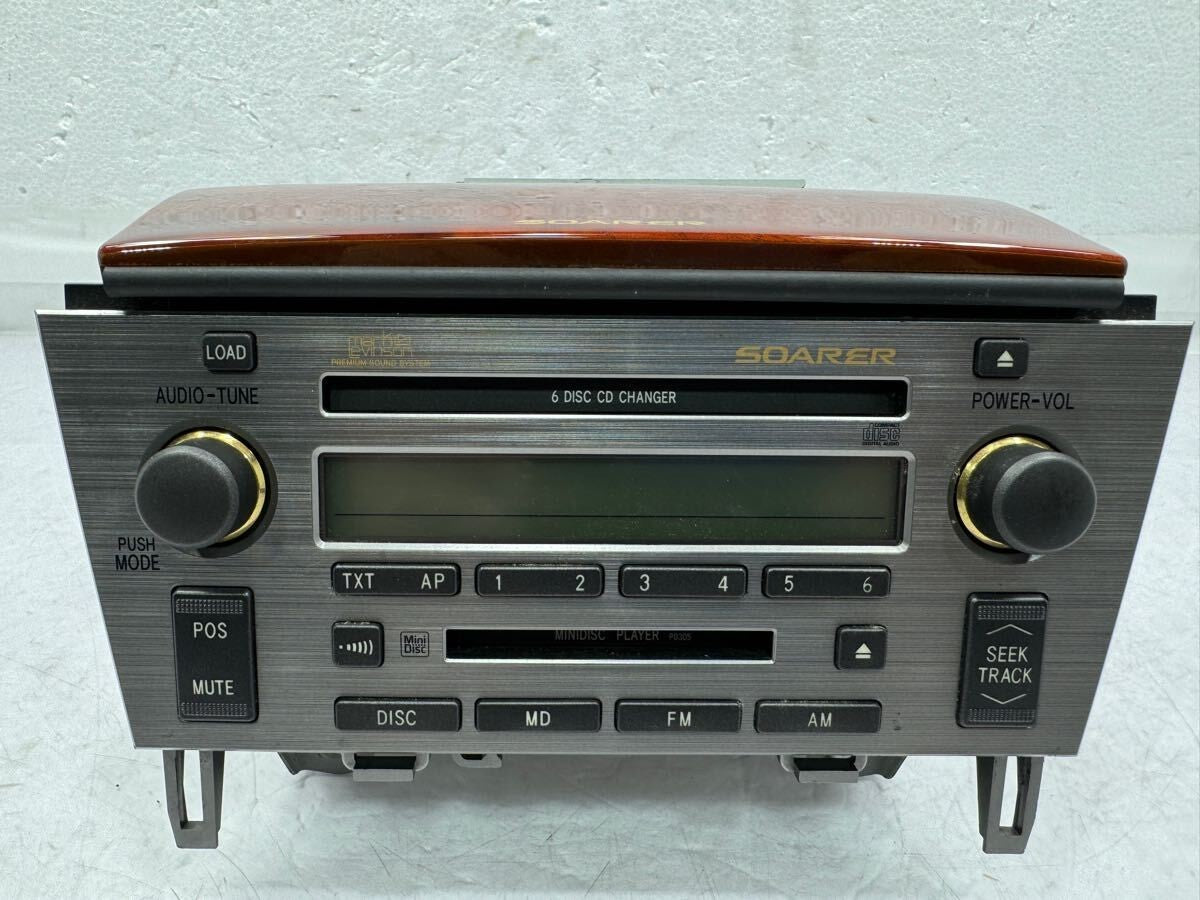 Toyota Soarer UZZ40 Lexus SC430 2001-2005 Pioneer CD MD Player 86120-24410 OEM