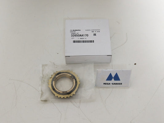 32650AA170, SUBARU GENUINE SYNCHRONIZER SET IMPREZA LEGACY FORESTER WRX LEVORG