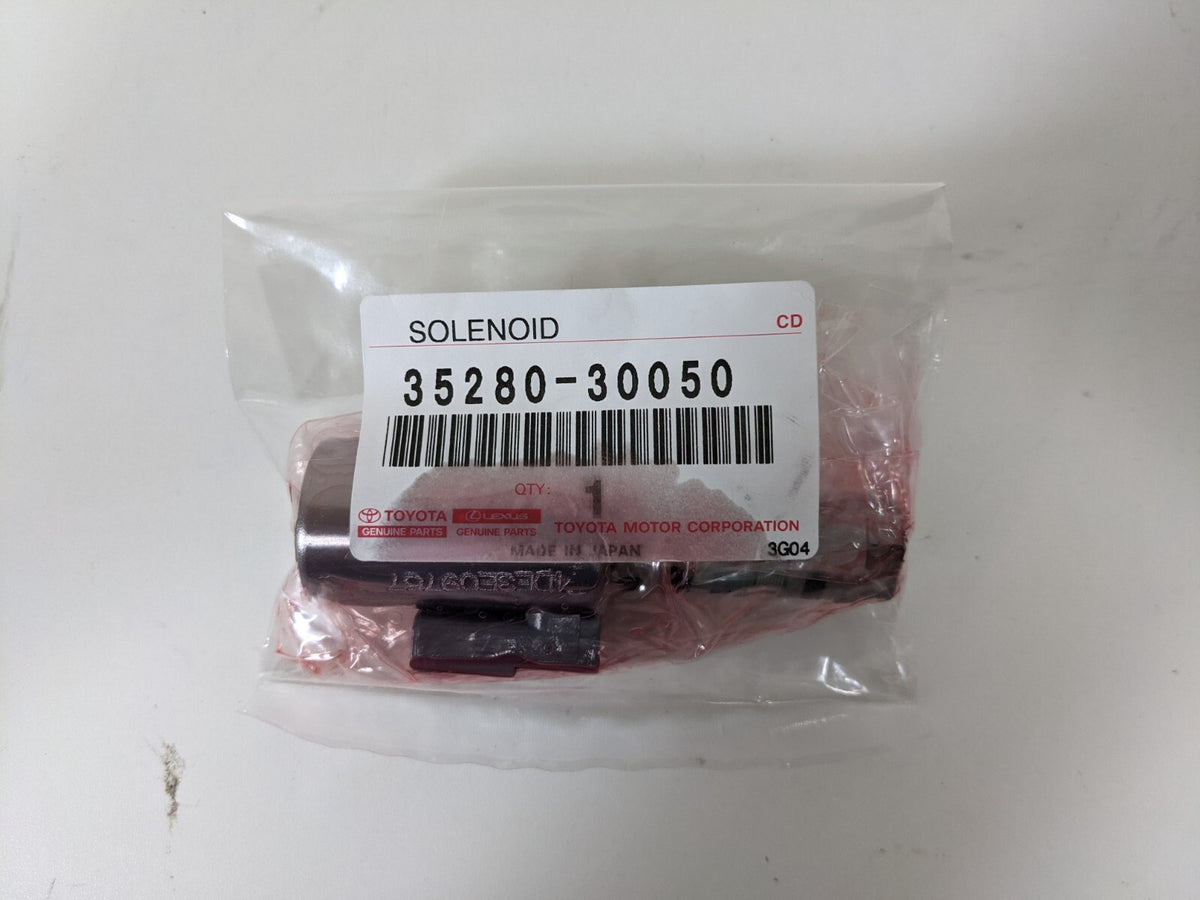 35280-30050 Toyota OEM Genuine SOLENOID ASSY, LOCK UP CONTROL New Japan