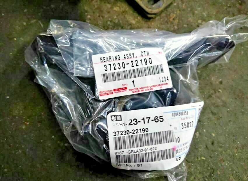 37230-22190 90311-40001 Toyota Genuine BEARING ASSY CENTER SUPPORT & Seal OEM