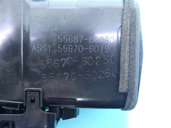 55670-60190 TOYOTA Genuine LANDCRUISER Instrument Panel Register AC Heater