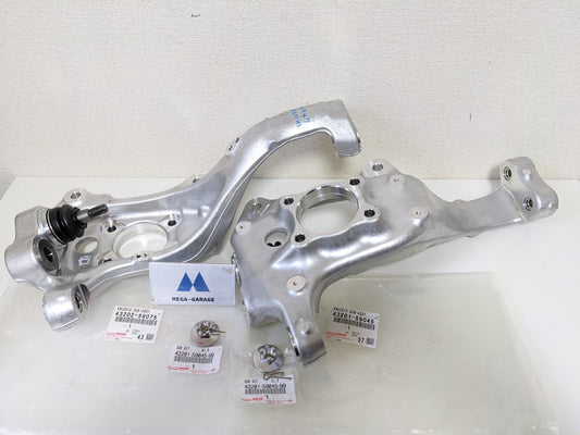 Genuine Lexus LS460 LS600h Spindle Knuckle Steering LH & RH Set OEM