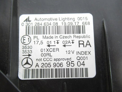 Mercedes Benz Genuine C Class W205 LED Headlight Lamps Right JDM Used RHD
