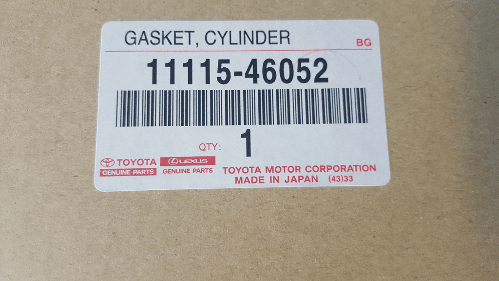 11115-46052 NEW GENUINE TOYOTA 93-98 SUPRA 2JZ-GTE  2JZG CYLINDER HEAD GASKET
