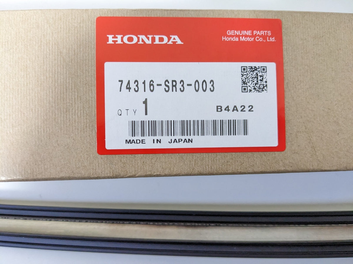 Genuine 92-95 Honda Civic EG4 EG6 Door Molding & Roof Molding & Clips