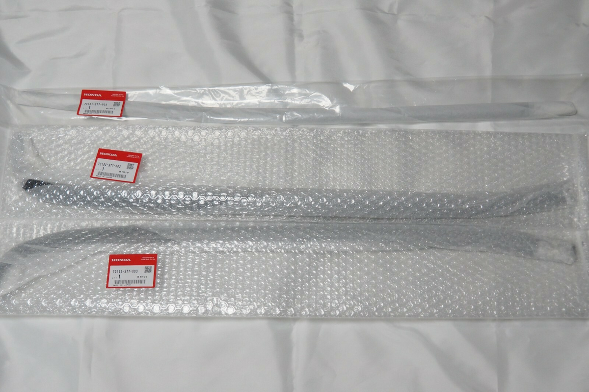 HONDA Genuine INTEGRA TYPE R DC2 Front Windshield Molding Left Right  Upper  Set