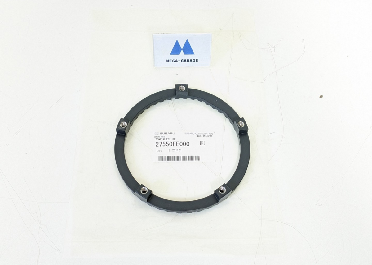 SUBARU Genuine IMPREZA WRX STI GDF 04-07 ABS Ring Rear Reluctor Disc 27550FE000