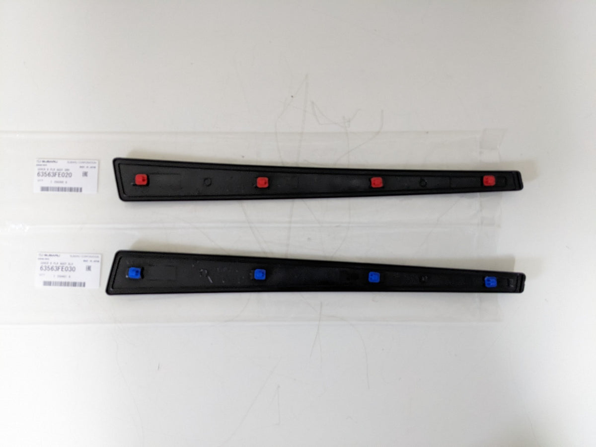 SUBARU Genuine OEM IMPREZA WRX STi 2002-2007 B Pillar Cover Garnish RH & LH Set