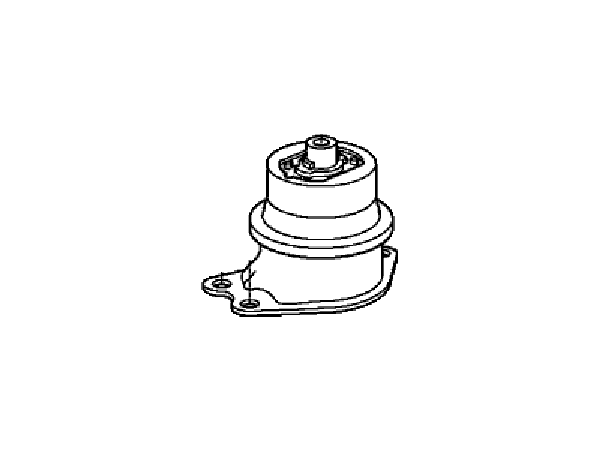 50822-TK6-901 NEW OEM Genuine Honda 2009-2013 Fit Rubber, Engine Side Mounting