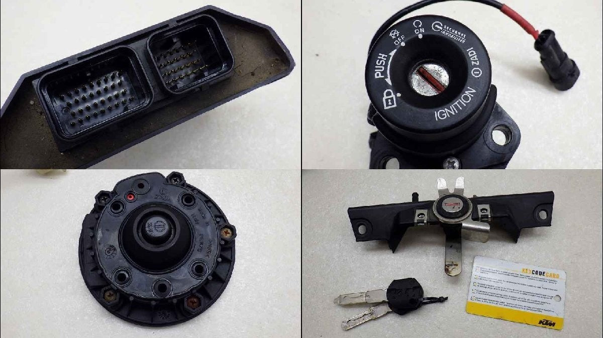 KTM 1190 RC8 2008-2011 Instrument Cluster ECU Main Ignition Switch Genuine OEM