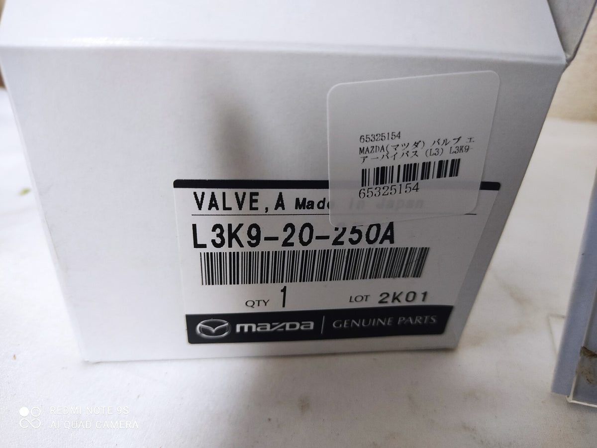 GENUINE MAZDA, AIR BYPASS VALVE L3K9-20-250A, CX-7, MAZDA 3, MAZDA 6 MPS