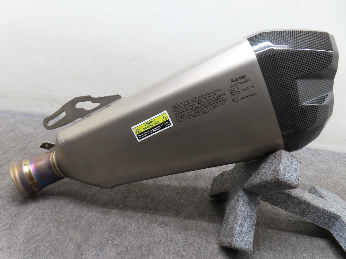 Akrapovic Slip-On Exhaust Muffler for KTM 1390 Super Duke R EVO