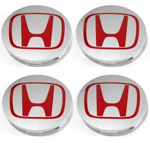 44732-S6M-Z10ZA x4 Genuine Honda Aluminum Wheel Center Cap Integra 3D Civic 3D