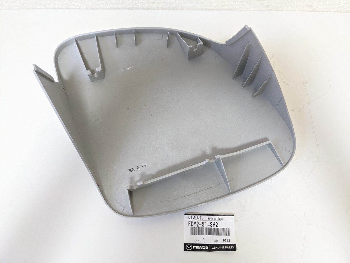 MAZDA GENUINE OEM RX7 RX-7 FD 3S LEFT & RIGHT HEAD LIGHT COVER PAIR (UNPAINTED)