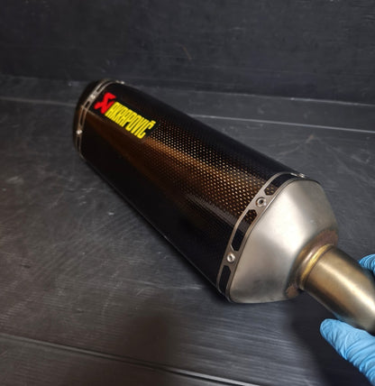 Akrapovic Carbon Slip-On Exhaust Muffler for Honda CBR400R