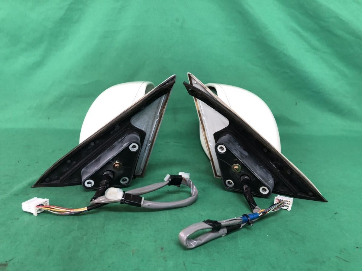 Toyota Celsior UCF30 UCF31 Early Model Genuine Door Side Mirror Set White Pearl