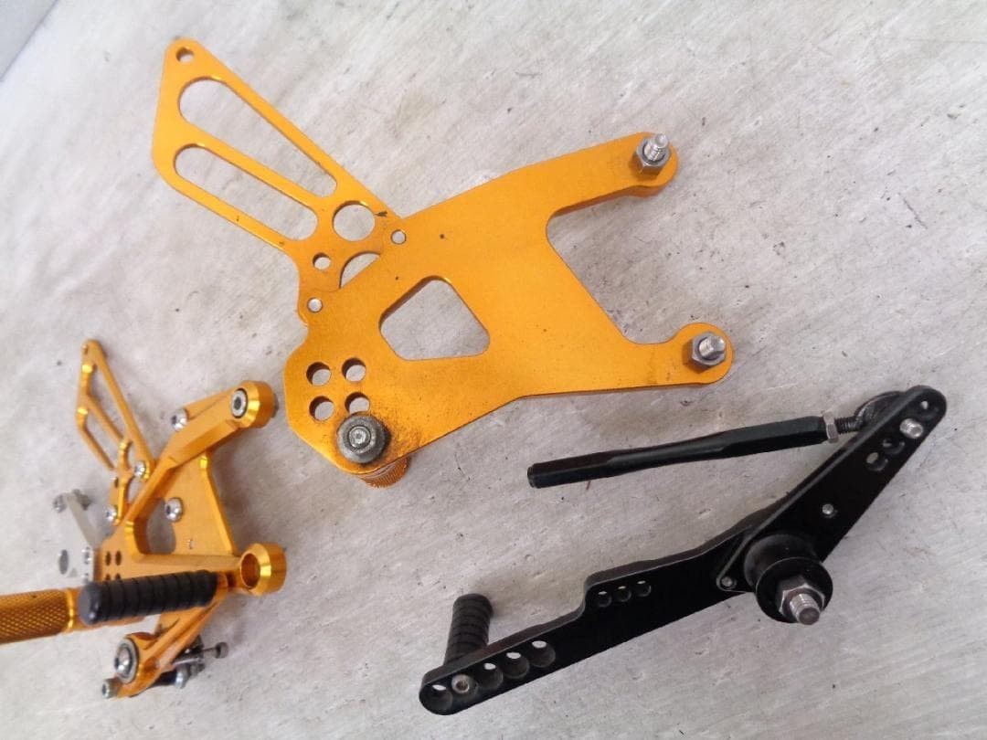 BabyFace Gold Rearsets for Yamaha MT-10 SP RN50J