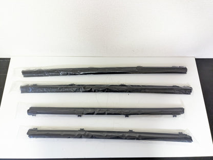Lexus OEM WEATHERSTRIP, FRONT & REAR DOOR GLASS, INNER RH & LH SET Genuine