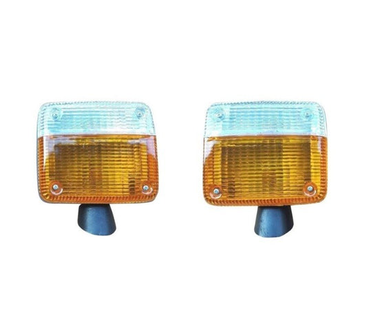 Toyota Genuine Land Cruiser FJ40 BJ40 Front Turn Signal Lights Lamp LH & RH OEM
