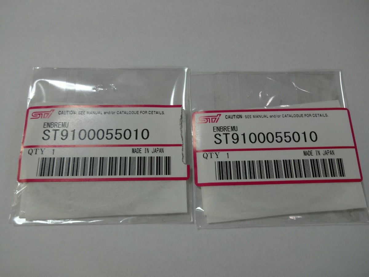 ST9100055010 SUBARU Genuine Impreza WRX STI GC8 Fender Badge Emblem LH & RH