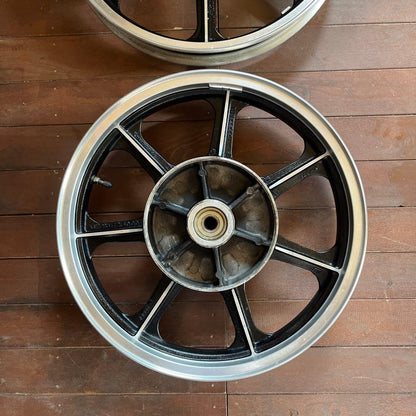 Kawasaki Z1100GP Front & Rear Wheels Set Genuine OEM