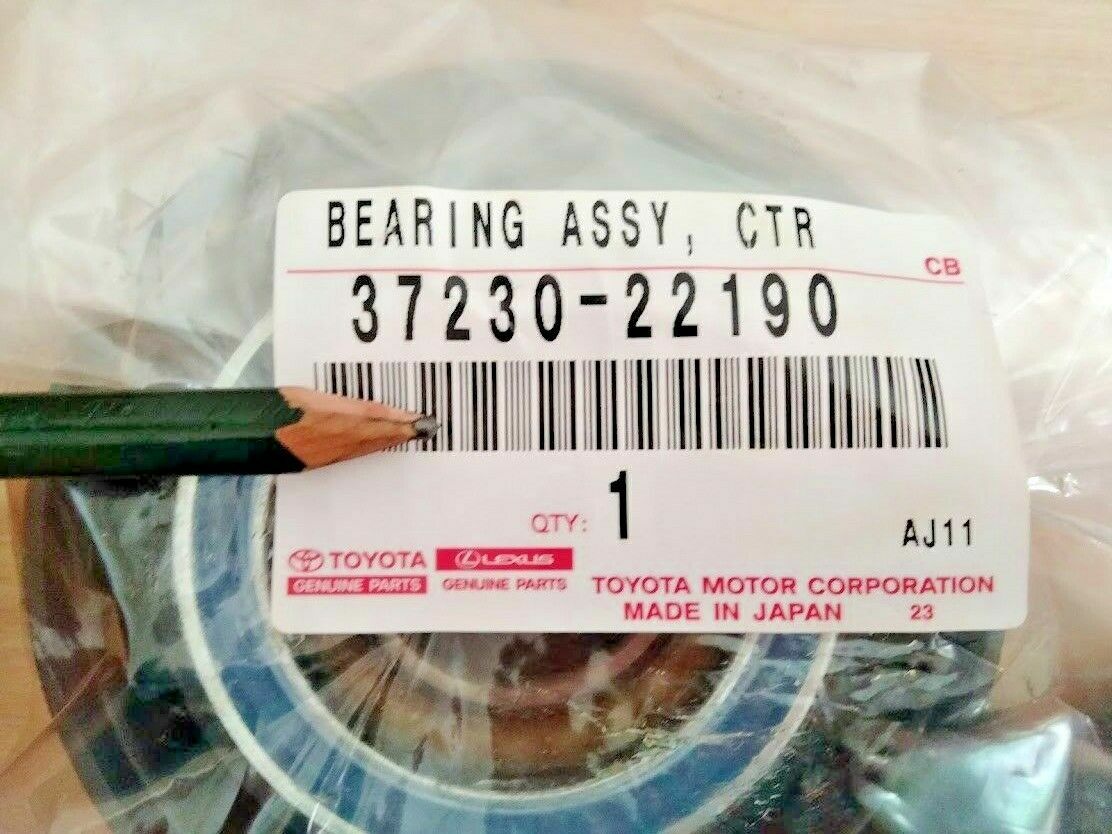 37230-22190 90311-40001 Toyota Genuine BEARING ASSY CENTER SUPPORT & Seal OEM