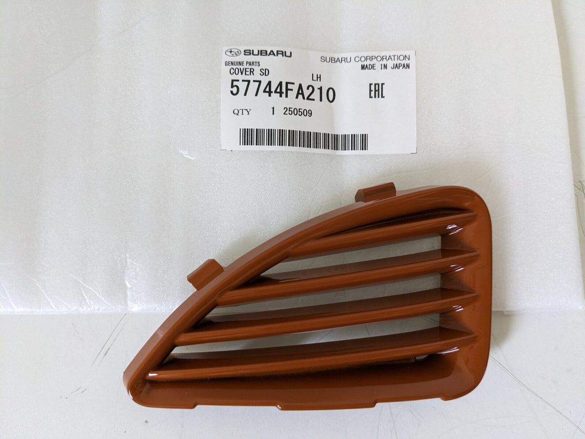 SUBARU Genuine IMPREZA WRX STi GC8 Front Bumper Lower Vent Cover RH & LH Set