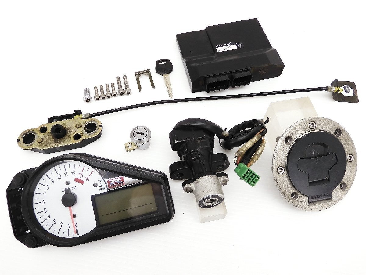 Suzuki GSX-R1000 K1 K2 2001-2002 Ignition Lock Key Set ECU Instrument Cluster