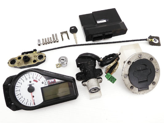 Suzuki GSX-R1000 K1 K2 2001-2002 Ignition Lock Key Set ECU Instrument Cluster