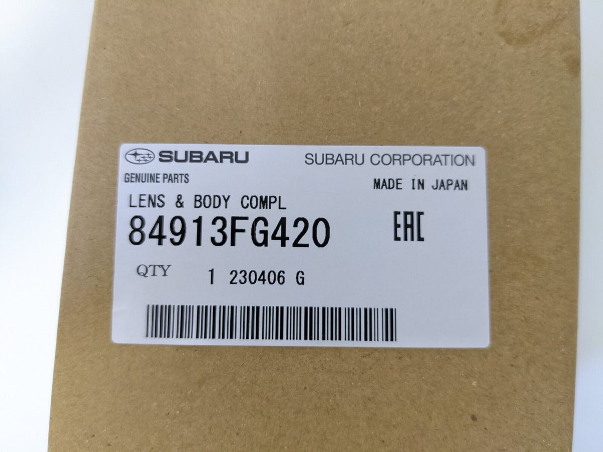 84913FG420 SUBARU LENS&BODY COMPL GENUINE