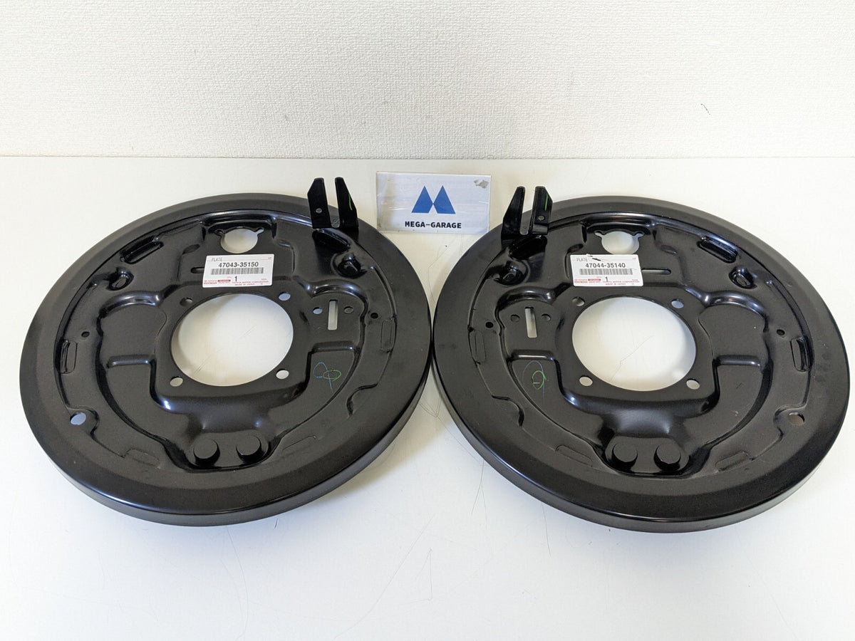 Toyota Genuine T100 Pickup Brake Backing Plate Rear RH & LH SET OEM