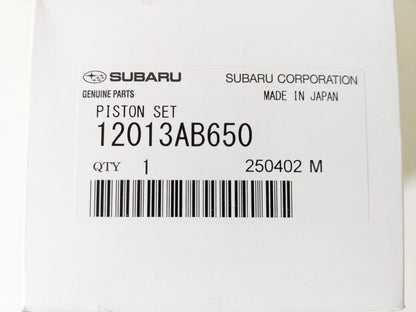 SUBARU Genuine 12013-AB650 Piston Set Right Std A Passenger Side 12013AB650