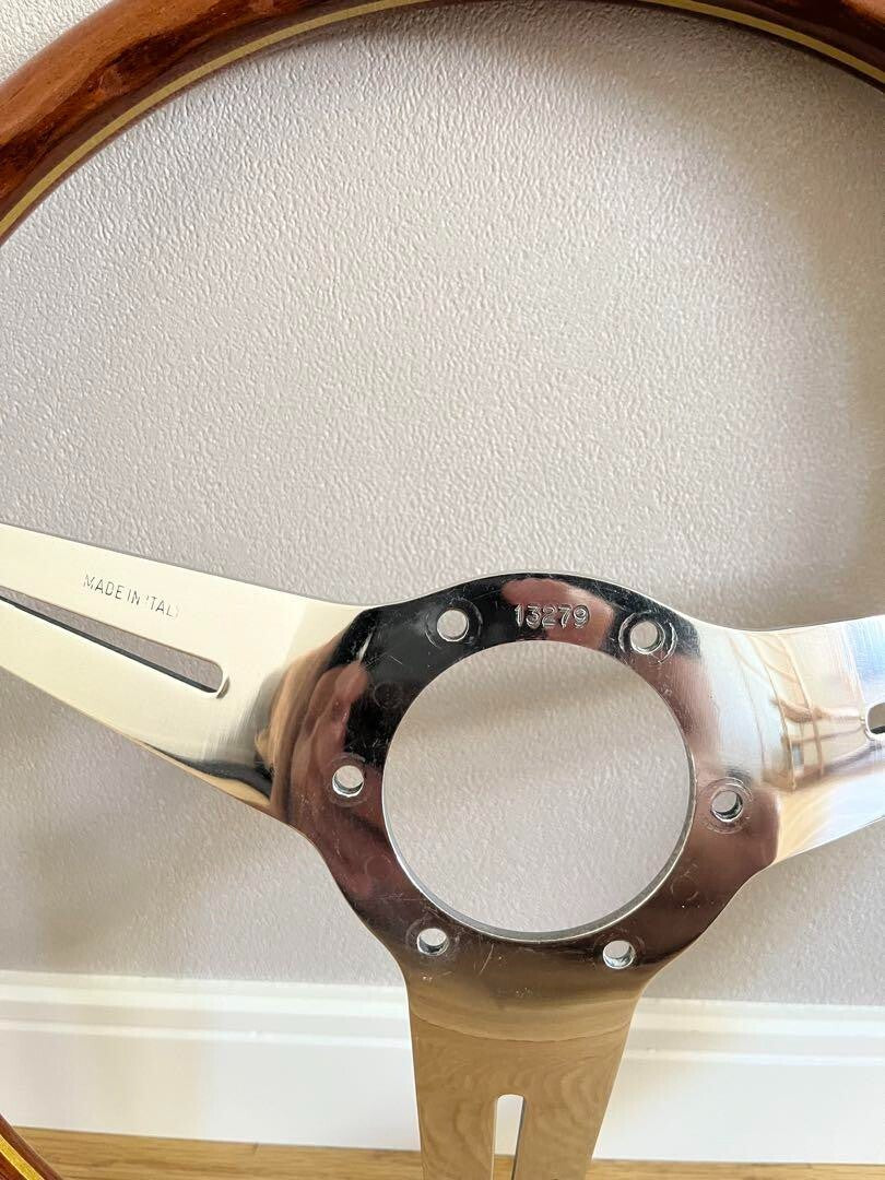 NARDI 36cm Steering Wheel Wood
