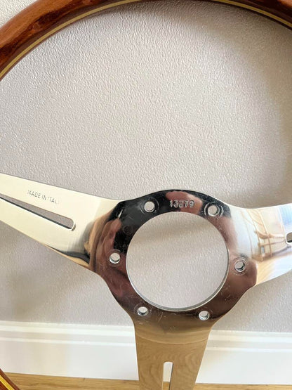 NARDI 36cm Steering Wheel Wood