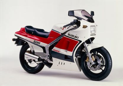 SRS Sugaya Expansion Chamber Silencer Exhaust for Suzuki RG500 Gamma 1985-1989