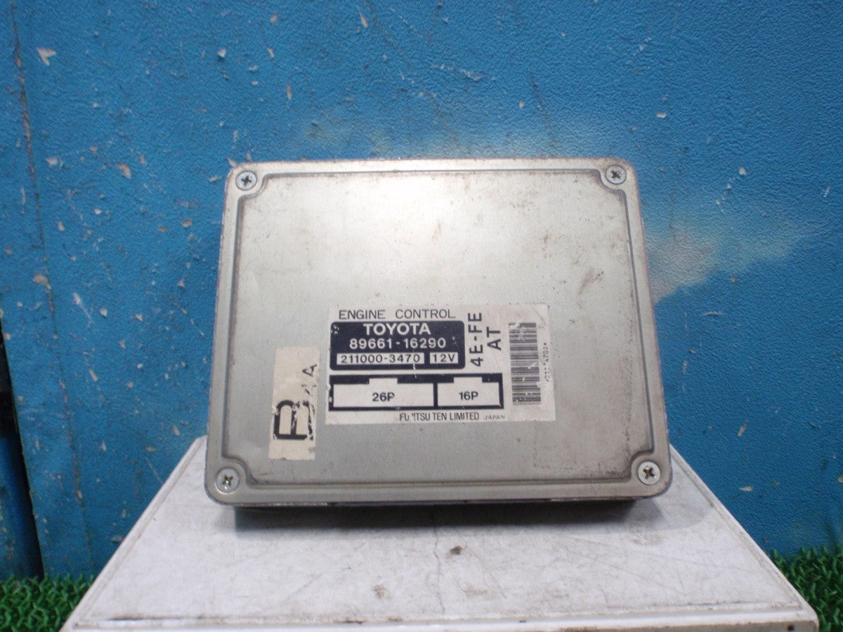 Toyota Corsa EL51 Tercel 4E-FE Engine Computer ECU 89661-16290 Genuine OEM JDM