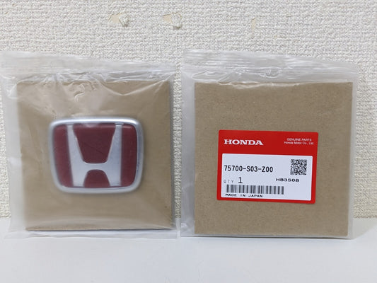 75700-ST7-Z00 Honda Genuine Integra DC2 Type-R ITR Front Rear Emblems Badges Set