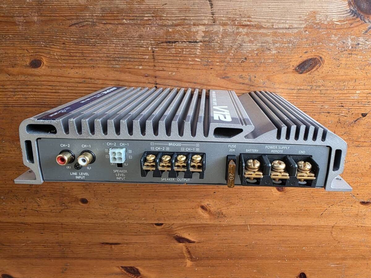 Alpine MRV-T300 2-Channel Car Audio Power Amplifier HI LOW PASS V12
