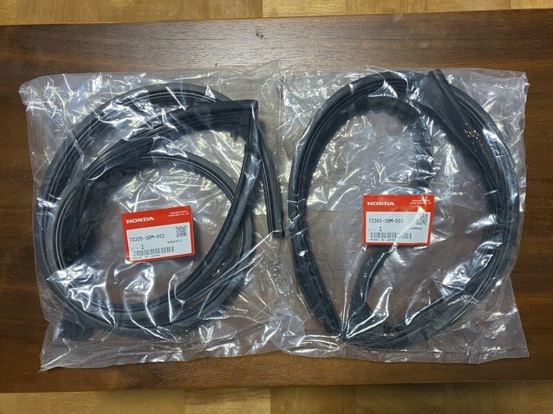 Genuine Honda INTEGRA TYPE-R DC5 ACURA RSX 02-06 Door Sub Seal Set Japan