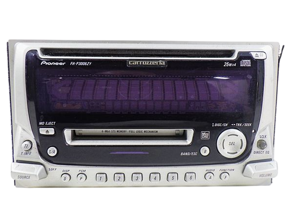 Pioneer Carrozzeria FH-P3006ZY 2DIN CD MD Head Unit Car Stereo