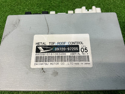 Daihatsu Copen Convertible Folding Roof Control Module 89720-97205 89720-97201