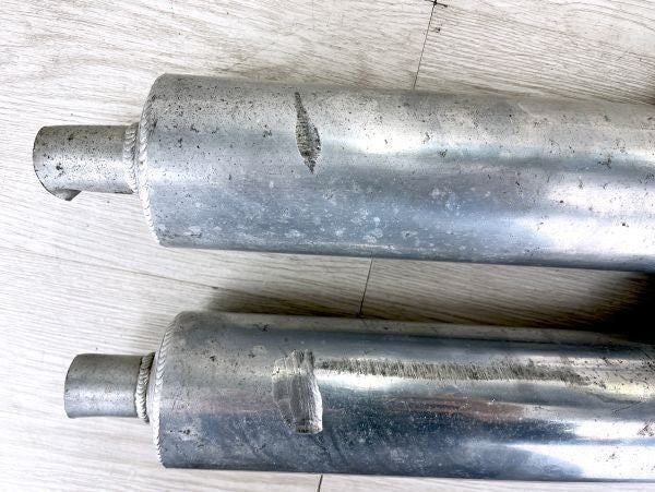 SRS Sugaya Expansion Chamber Silencer Exhaust for Suzuki RG500 Gamma 1985-1989